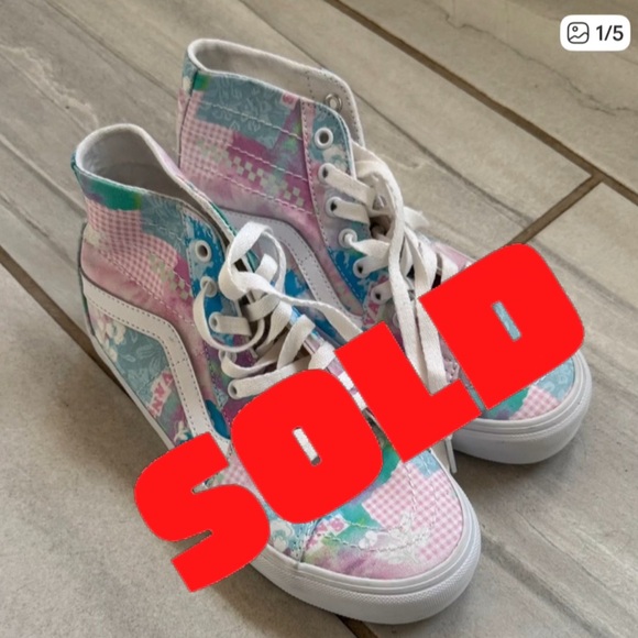 Vans Shoes - Vans Colorful High-Top Sneakers